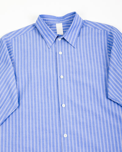 Senui Sally Side Slit Shirt - Blue 38/OS - Standard & Strange