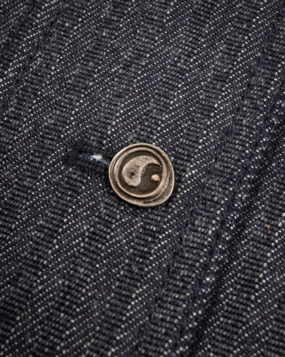 W'Menswear Hunter Fisher Coat - Denim/Red - Standard & Strange