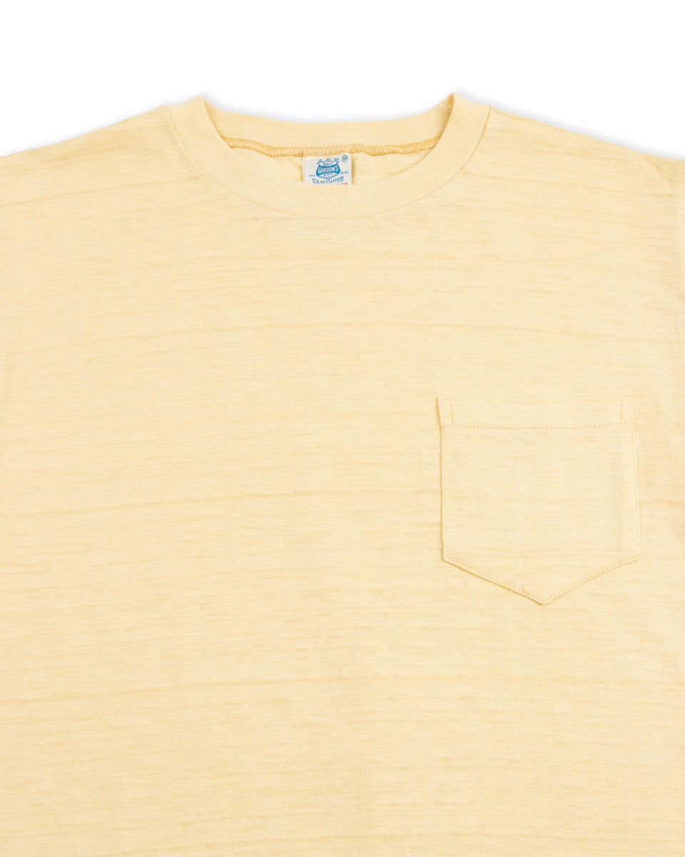John Gluckow Standard Pocket T-Shirt - Yellow - Standard & Strange