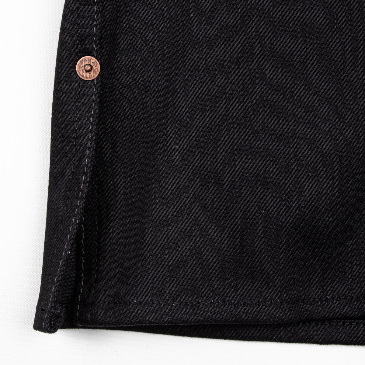 Indigofera Copeland Slim Fit Jacket - 14oz Black Gunpowder Selvedge - Standard & Strange