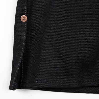 Indigofera Copeland Slim Fit Jacket - 14oz Black Gunpowder Selvedge - Standard & Strange