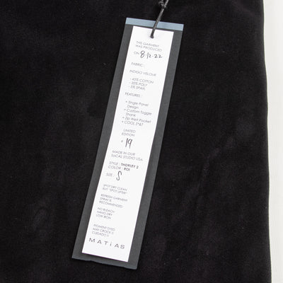 MATiAS Thorley II Pant - Roi Black Velvet - Standard & Strange