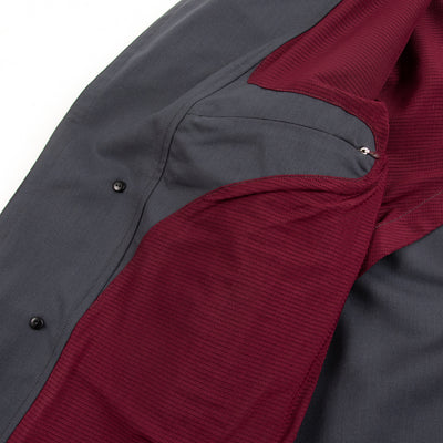 MotivMfg Opera Raglan Coat - Optim Technology Wool/Steel - Standard & Strange