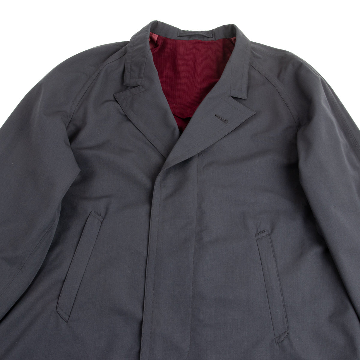 MotivMfg Opera Raglan Coat - Optim Technology Wool/Steel - Standard & Strange
