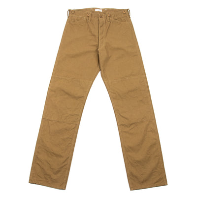 Ooe Yofukuten The Boss Pants - 12.5oz Khaki Selvedge Duck - Standard & Strange