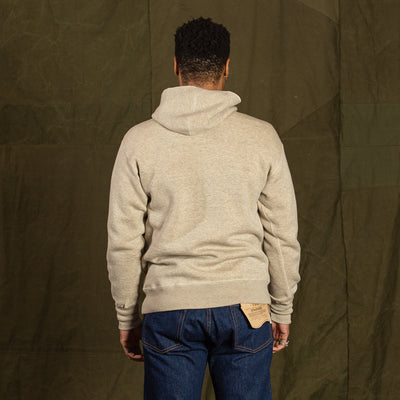 The Real McCoy's Boxing Glove Pocket Hooded Sweatshirt - Oatmeal - Standard & Strange